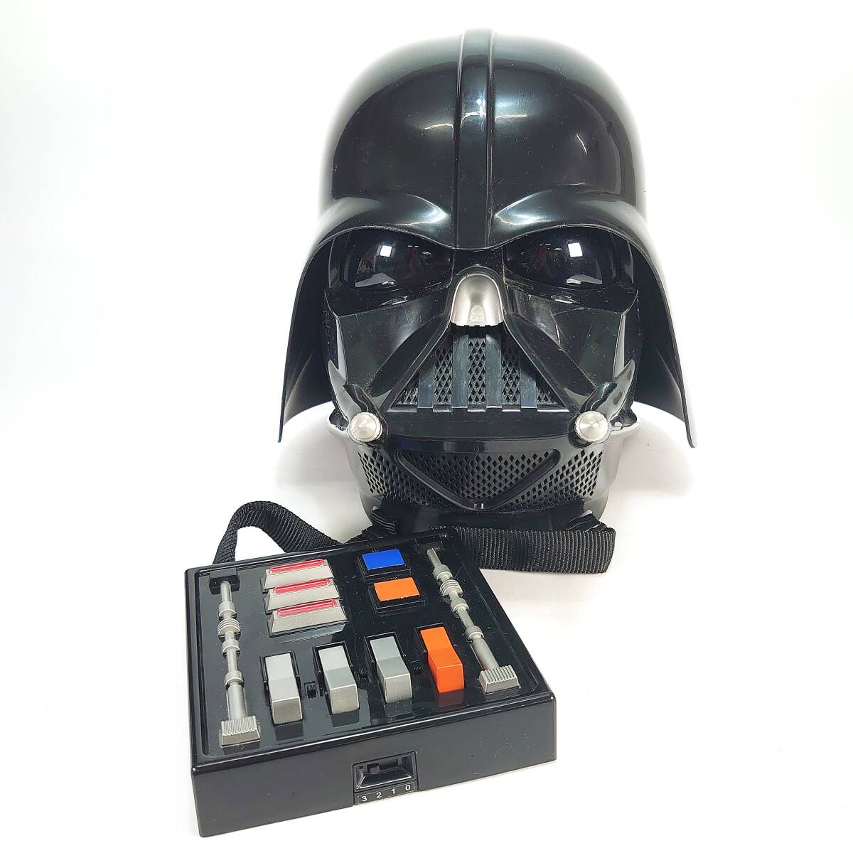 動作品 スターウォーズ STAR WARS ダースベイダー ヘルメット ボイスチェンジャー付き コスプレ ハロウィン