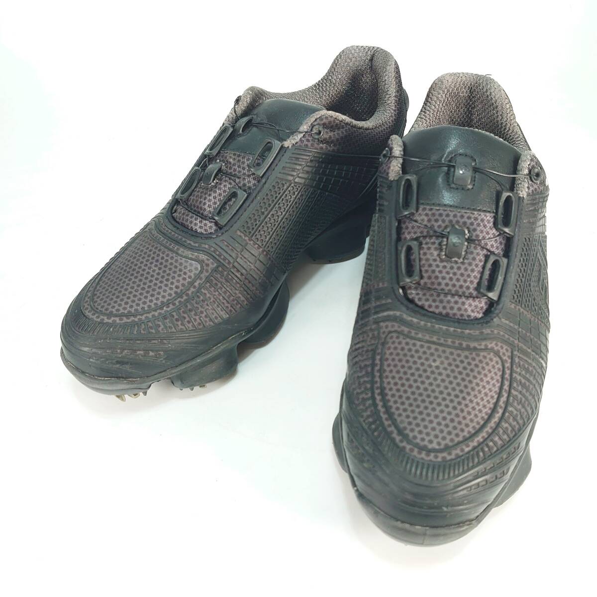 FOOTJOY フットジョイ ゴルフシューズ HYPERFLEX ハイパーフレックス 51066J メンズ ブラック 黒 25㎝ 現状品