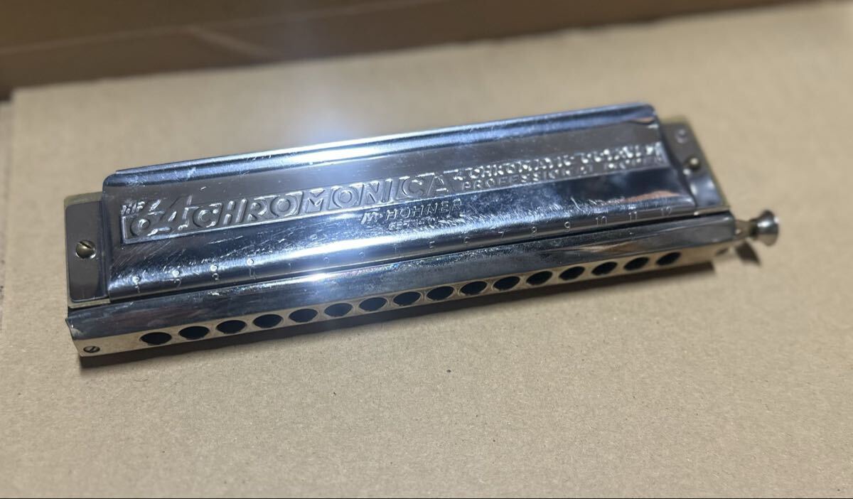 HOHNER ホーナー ハーモニカ 64CHROMONICA 64クロモニカ プロフェッショナルモデル Ｃ調 本体のみ 現状中古品