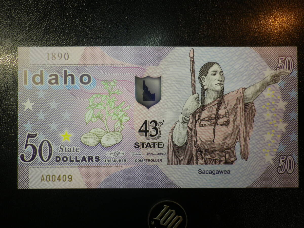USA/アメリカ（ファンタジー）Idaho 43th State 50State Dollars 