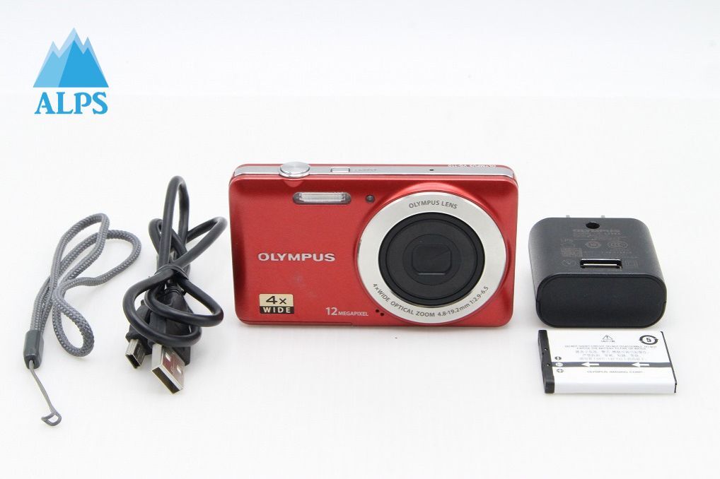 OLYMPUS オリンパス VG-110 コンパクトデジタルカメラ レッド 260203aa【アルプスカメラ】