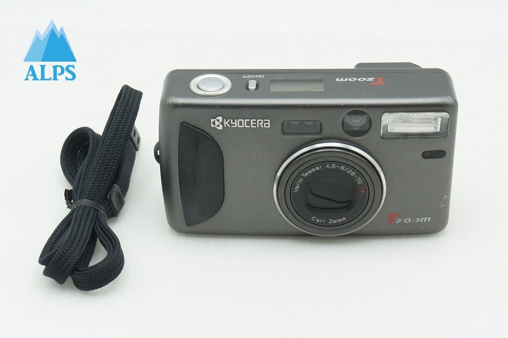 訳あり品 KYOCERA キョウセラ T zoom 35mmコンパクトフィルムカメラ 260205h【アルプスカメラ】
