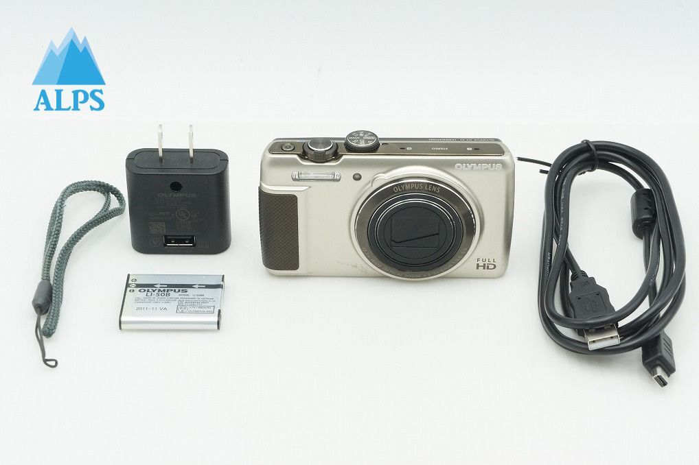 良品 OLYMPUS オリンパス STYLUS SH-21 コンパクトデジタルカメラ シャンパンゴールド 260206b【アルプスカメラ】