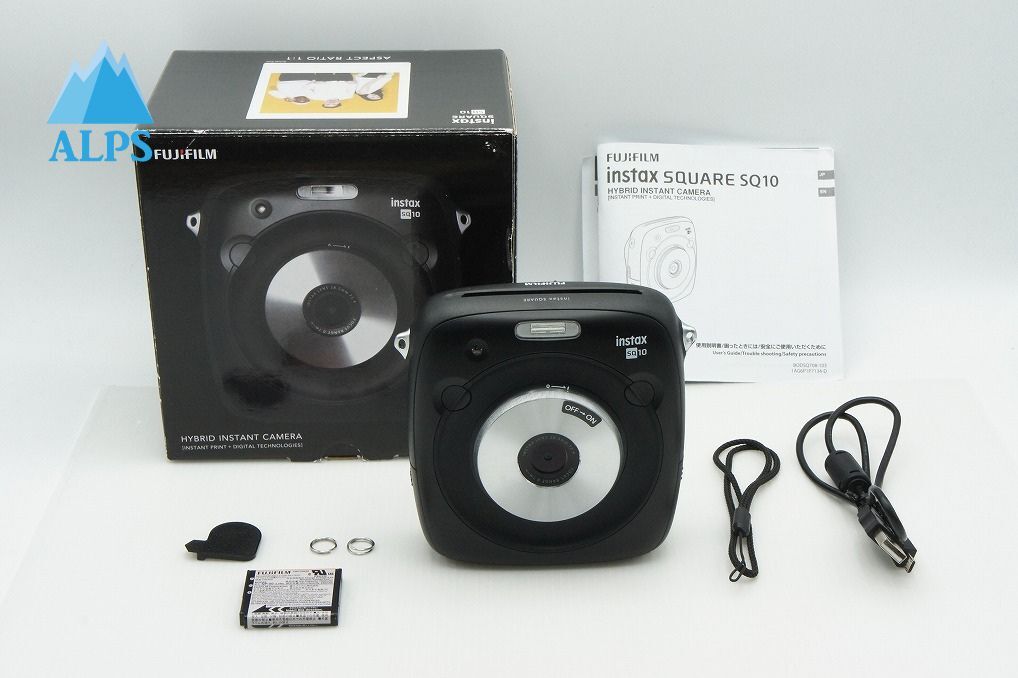 良品 FUJIFILM フジフィルム デジタルチェキ instax SQUARE SQ10 元箱付 260210i【アルプスカメラ】
