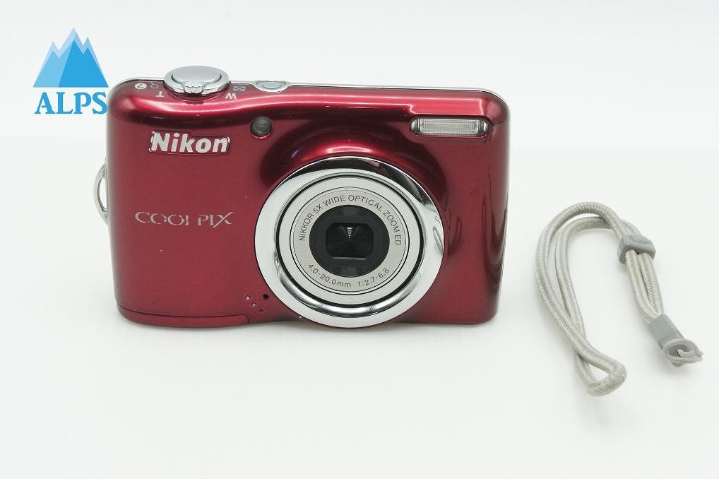 Nikon ニコン COOLPIX L23 コンパクトデジタルカメラ レッド 260218ab【アルプスカメラ】