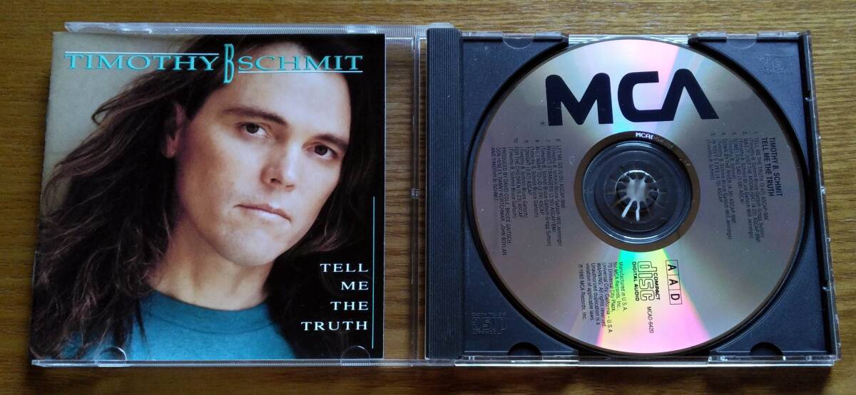 《新品同様、1990年盤》ティモシー・B・シュミット テル・ミー・ザ・トゥルース Timothy B. Schmit Tell Me The Truth イーグルス Eagles