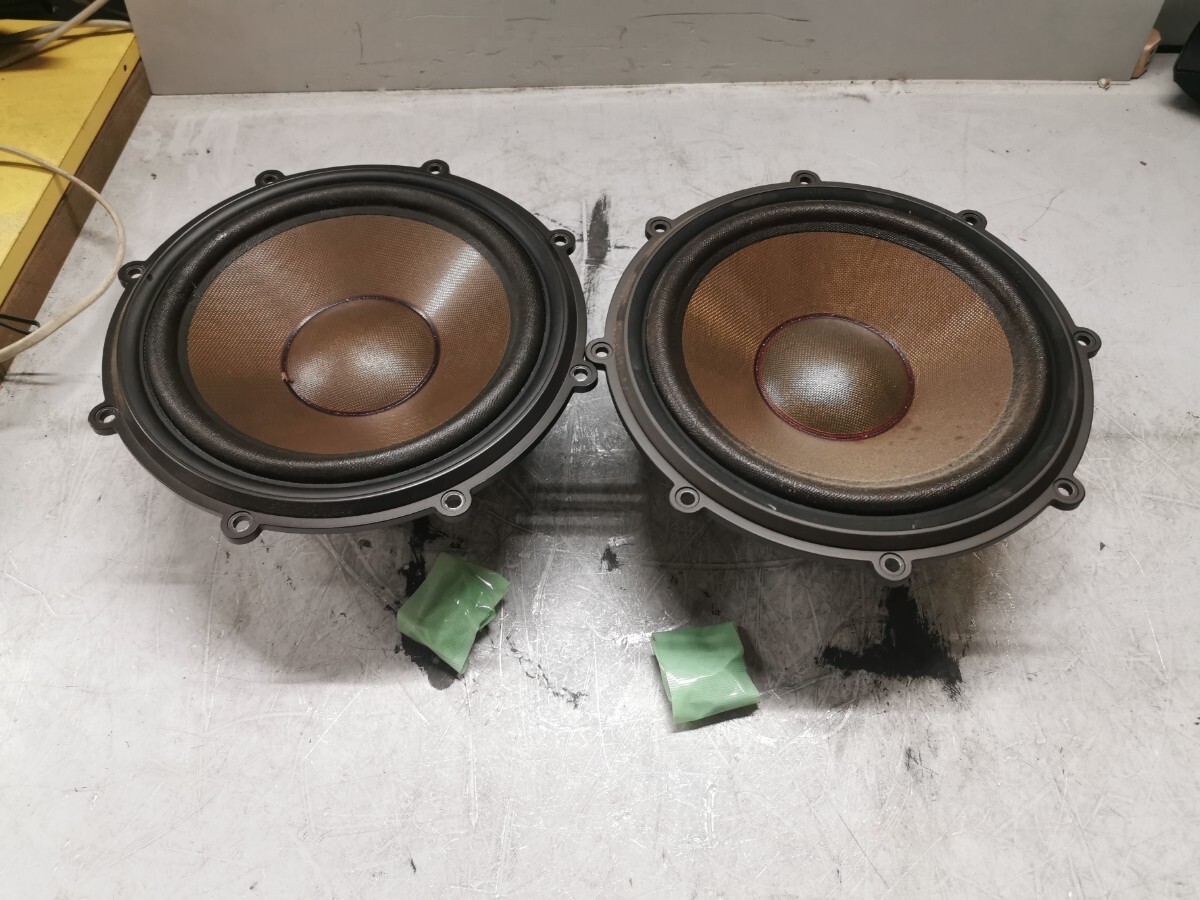 DIATONE DS-1000Z から取り外したウーファーペア PW-2710BM 中古