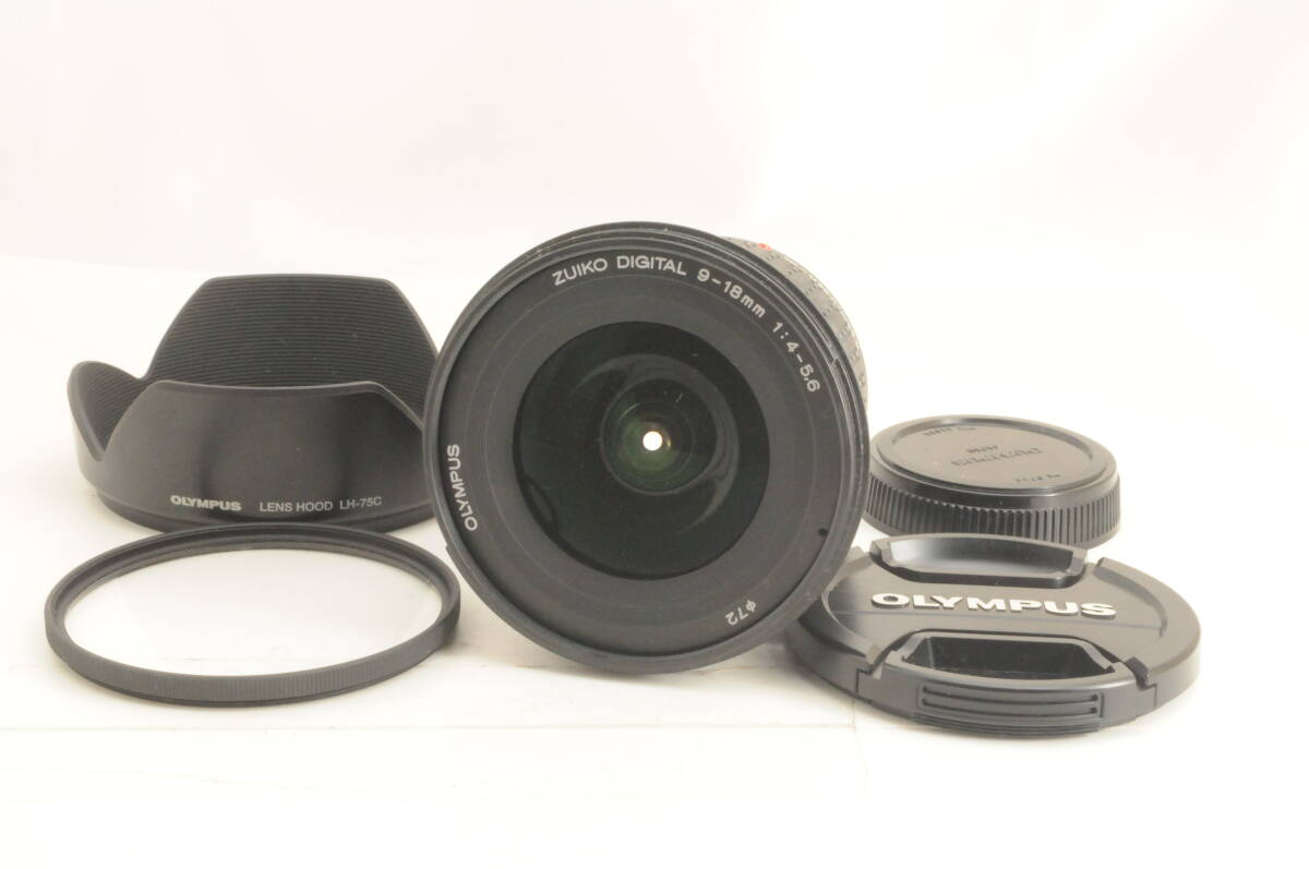 ★良品★OLYMPUS オリンパス ZUIKO DIGITAL 9-18mm F4-5.6 ED★動作OK★