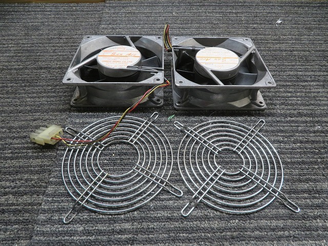 C☆SANYO　アルミファン DENKI DC SAN ACE　109E1224H101　冷却ファン　PCパーツ ◎動作外し