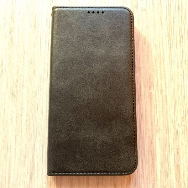 OPPO Reno7 A　ブラック　手帳型ケース 　カード収納可能　管理188-7