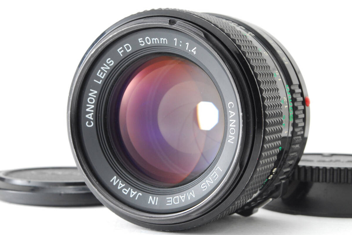 #344 Canon New FD 50mm f/1.4 マニュアルフォーカス 標準ポートレートレンズ