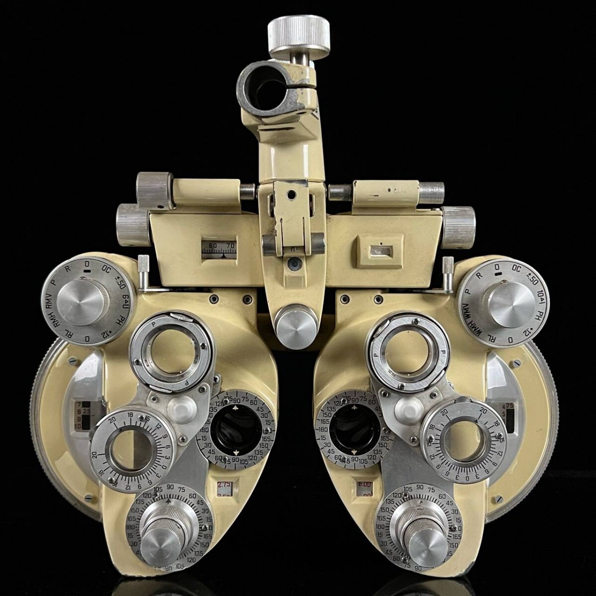 American Optical ビジョンテスター H-11626 セイコー光機株式会社 30.5cm 4140g 検眼 視力測定器 PHOROPTOR 昭和レトロ[麌]