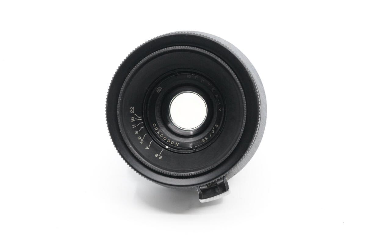 並品 Jupiter-12 35mm f2.8 コンタックスrfマウント (外爪) Contax rf 
