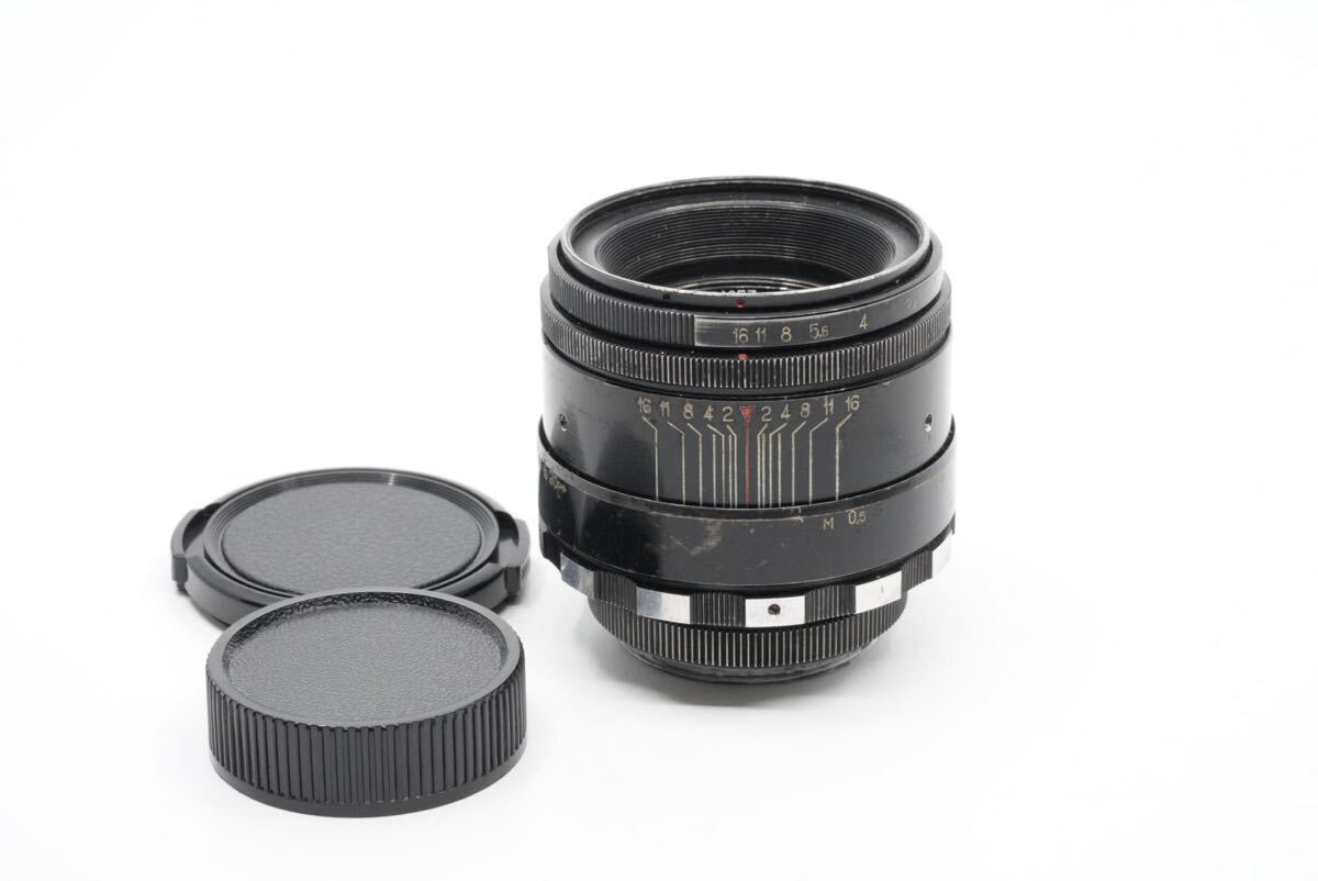 希少 ゼブラ柄 Helios-44 58mm f2 M39 M42マウント ぐるぐるボケ オールドレンズ 単焦点 ヘリオス44-2 2