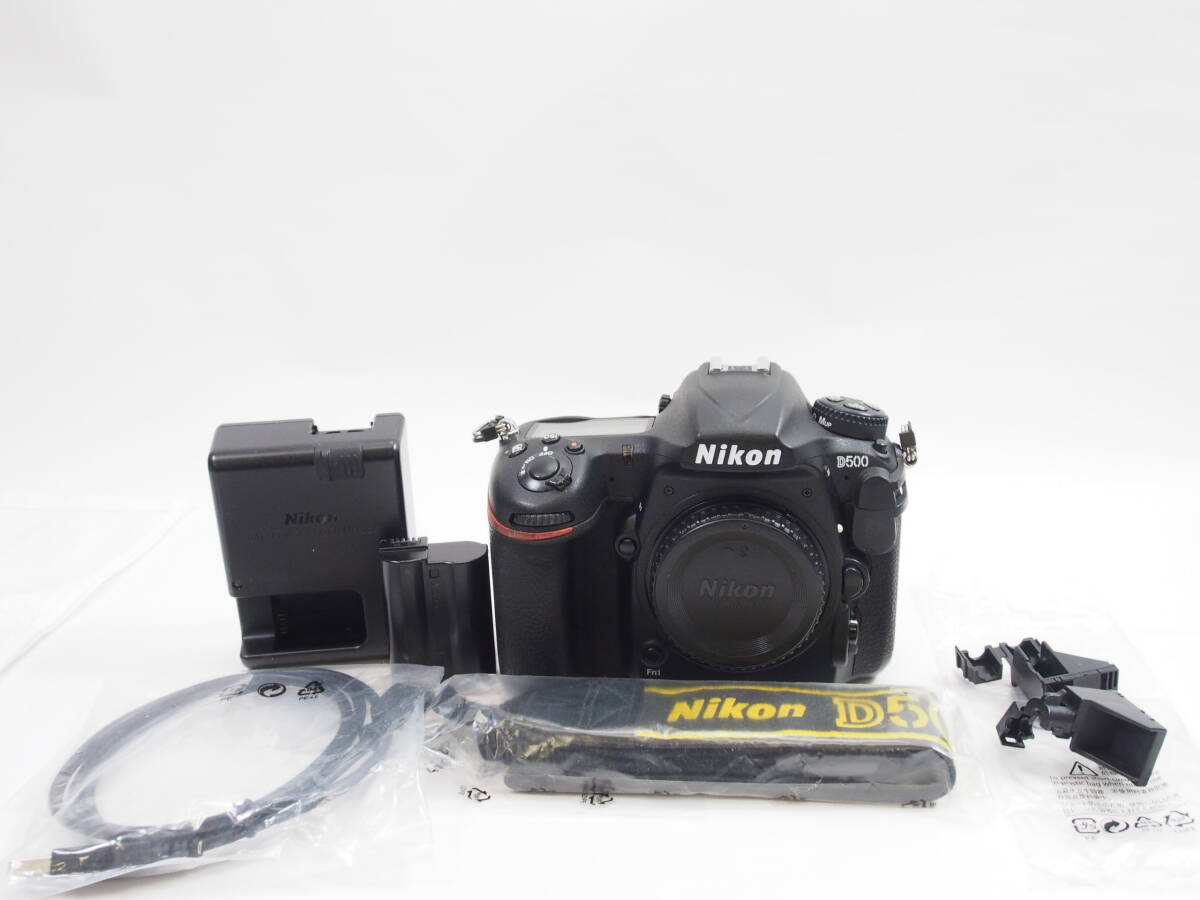 【美品】◎Nikon ニコン D500 ボディ デジタル一眼 