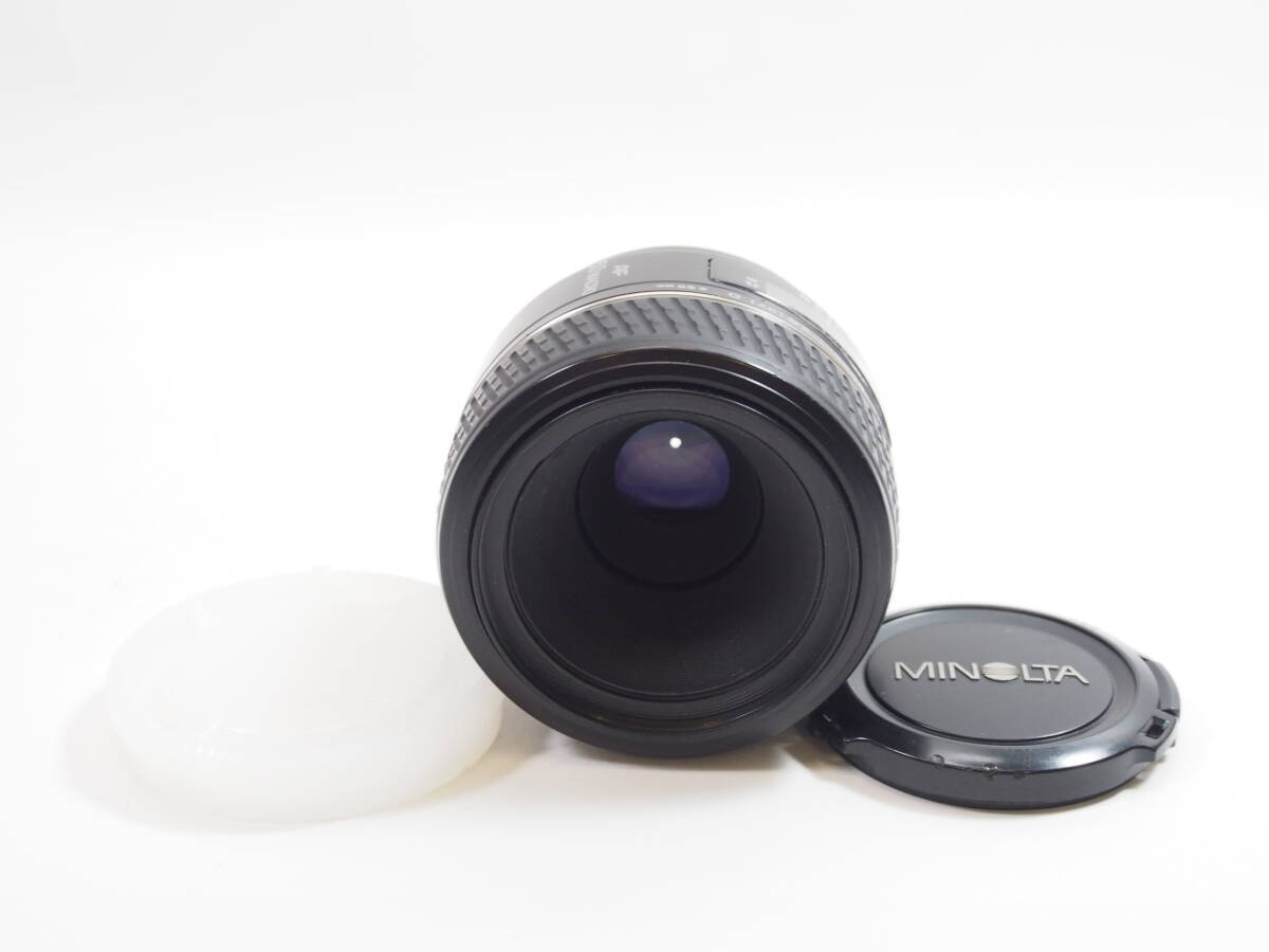 ◎MINOLTA ミノルタ AF MACRO 50mm F2.8 D Sony Aマウント minoltaαマウント（前後キャップ付）