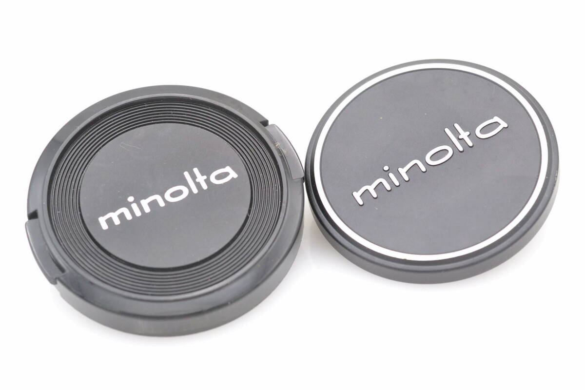 ミノルタ MINOLTA 純正 フロントキャップ 55mm 2個セット 