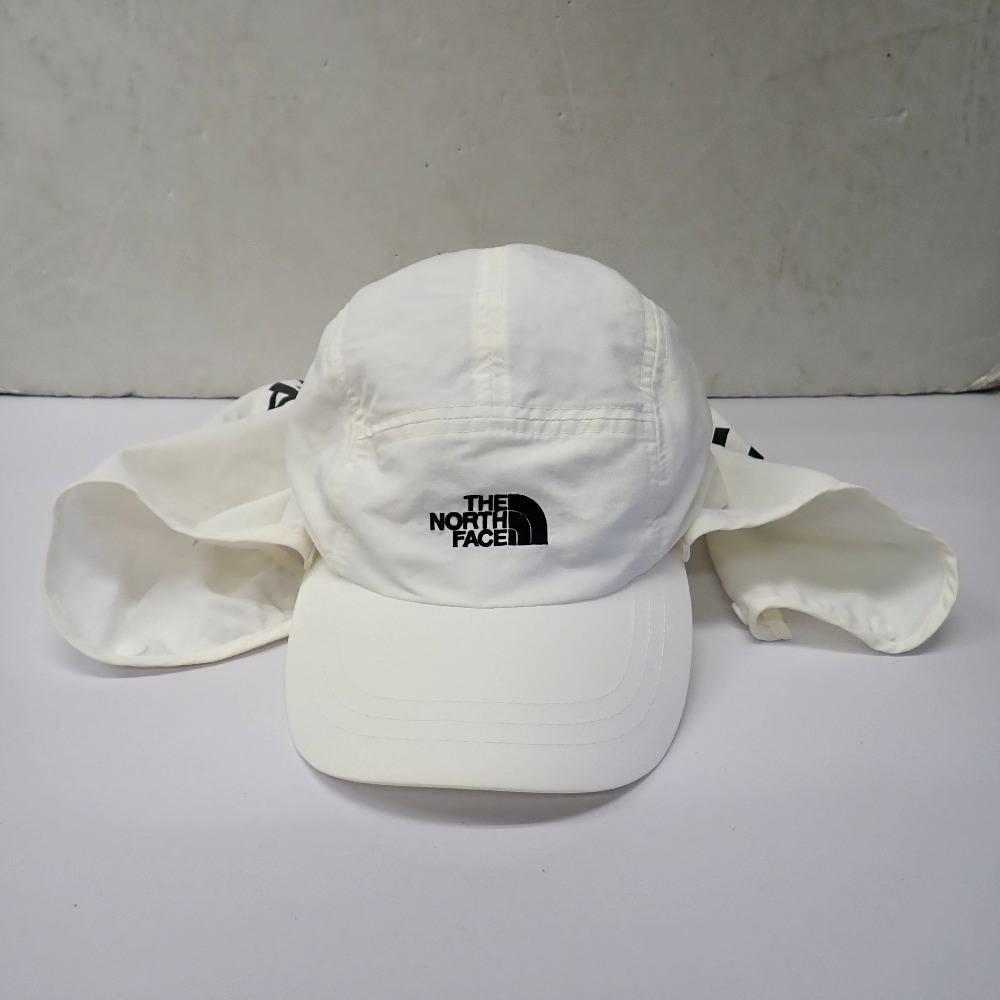 Ft638322 ザ・ノースフェイス キャップ ジェットキャップ ECO LIGHT SHIELD CAP ホワイト 58cm レディース THE NORTH FACE 中古