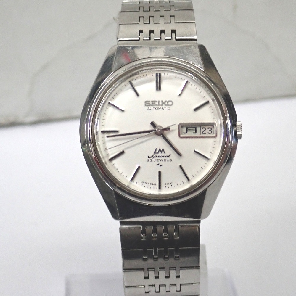 Ft639031 セイコー 腕時計 ロードマチック 5206-6050 シルバー 白文字盤 メンズ SEIKO 中古