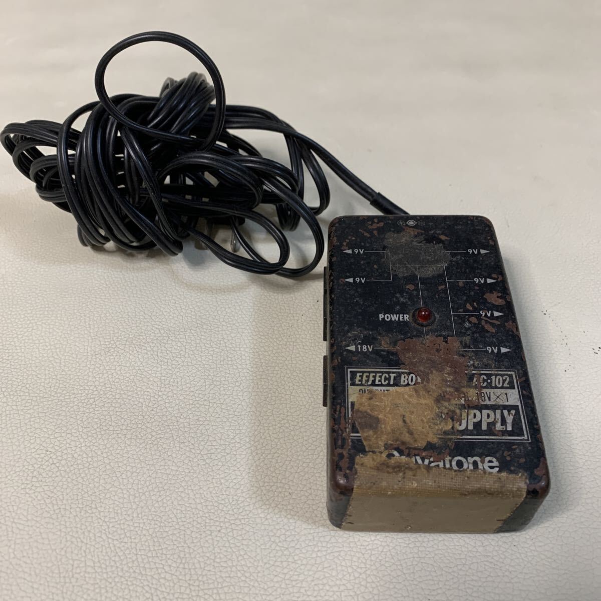 ☆IS-0202そ60 Guyatone パワーサプライ EFFECT BOX AC-102 通電確認済☆