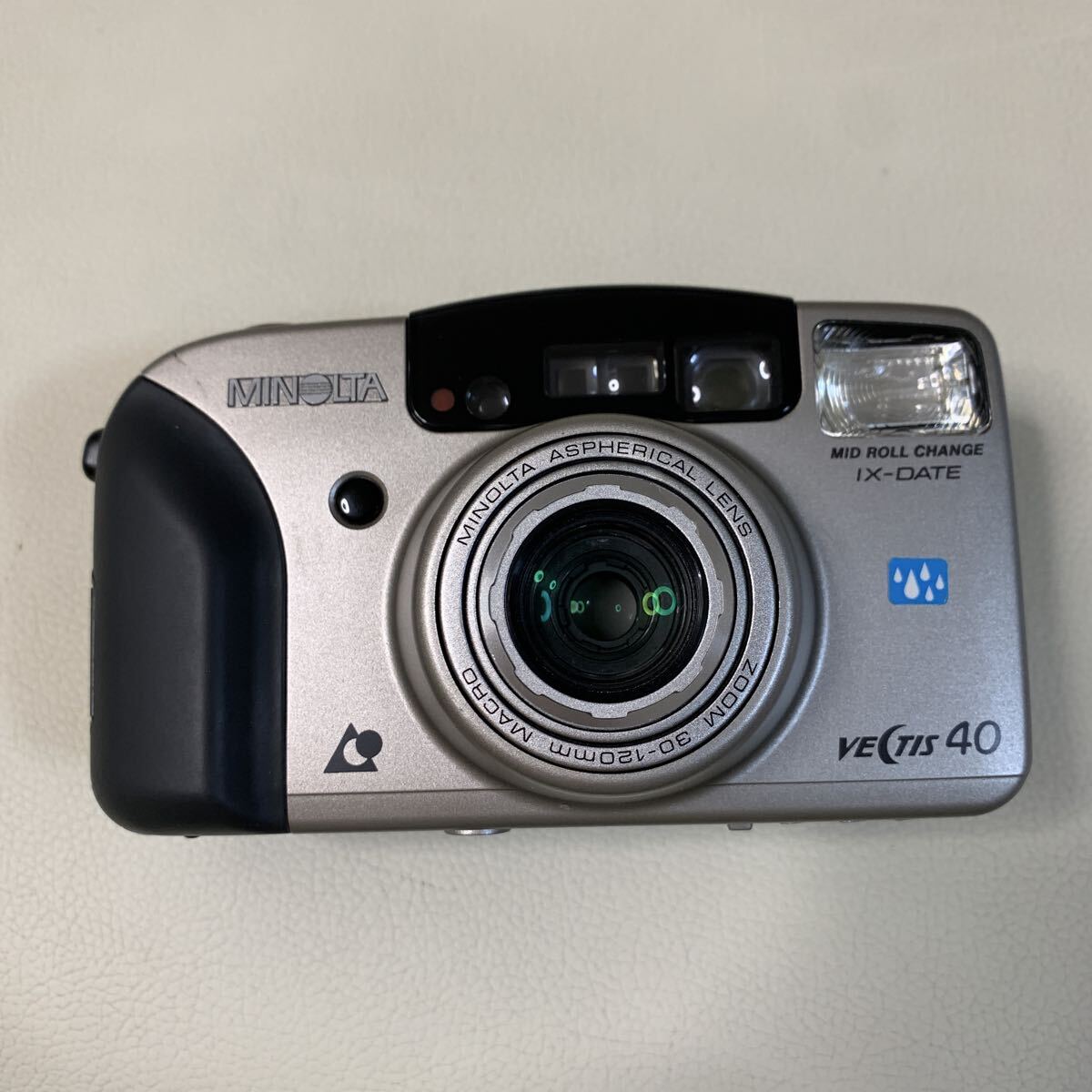 ☆IS-0214わ60 MINOLTA ミノルタ VECTIS40 IX-DATE コンパクトフィルムカメラ ジャンク☆