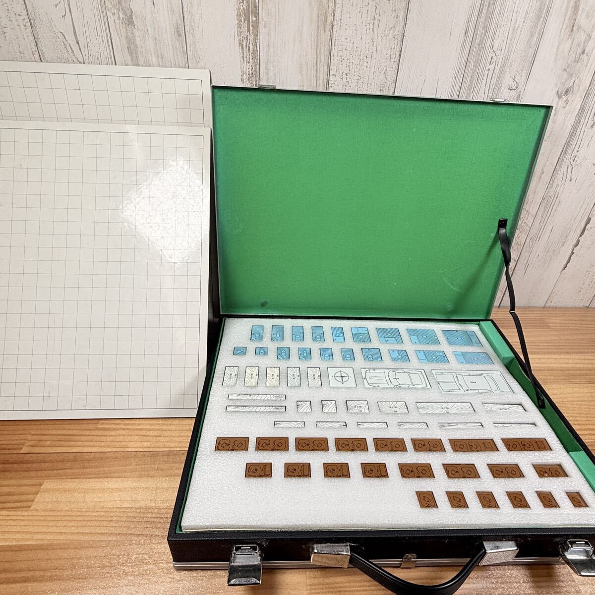 ☆ SA-0221と120 近代建築工房 HOUSING PLAN SET　ハウジングプランセット マグネット式間取り検討図 ☆ 