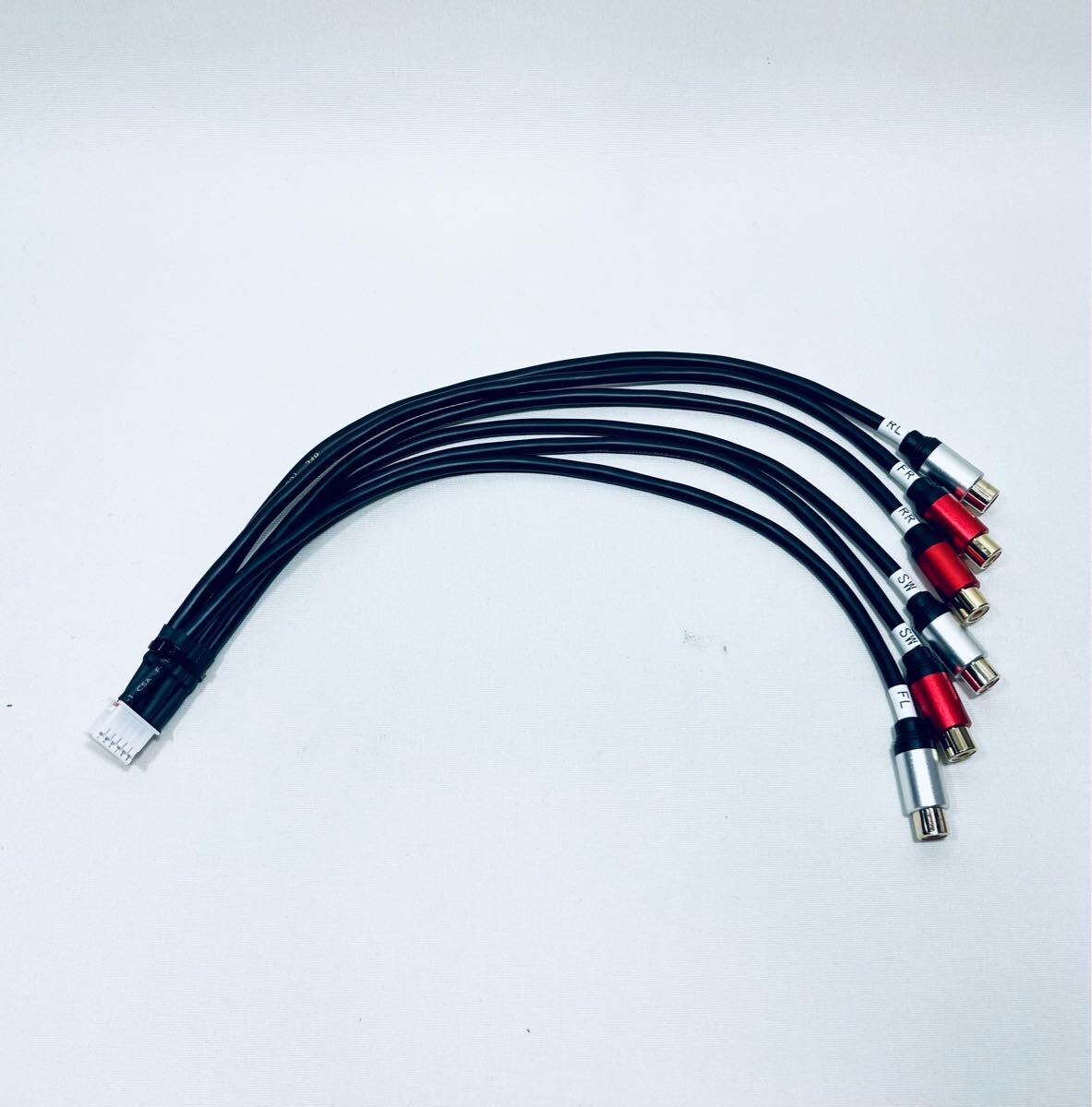 カロッツェリア DEH-P910 DEH-P930 DEH-P940 FH-P099MD DEH-P099 高音質 汎用RCAコード 金メッキ