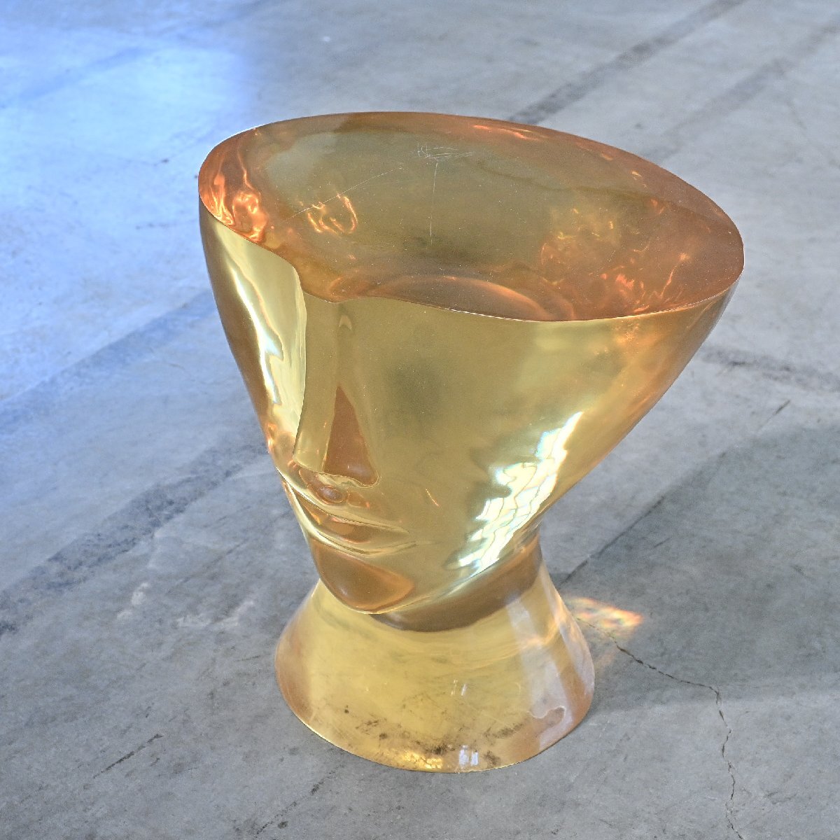 アメリカ Jonathan Adler 35万「Giuliette/ジュリエット」サイドテーブル オブジェ スツール ジョナサンアドラー アート リビング サロン