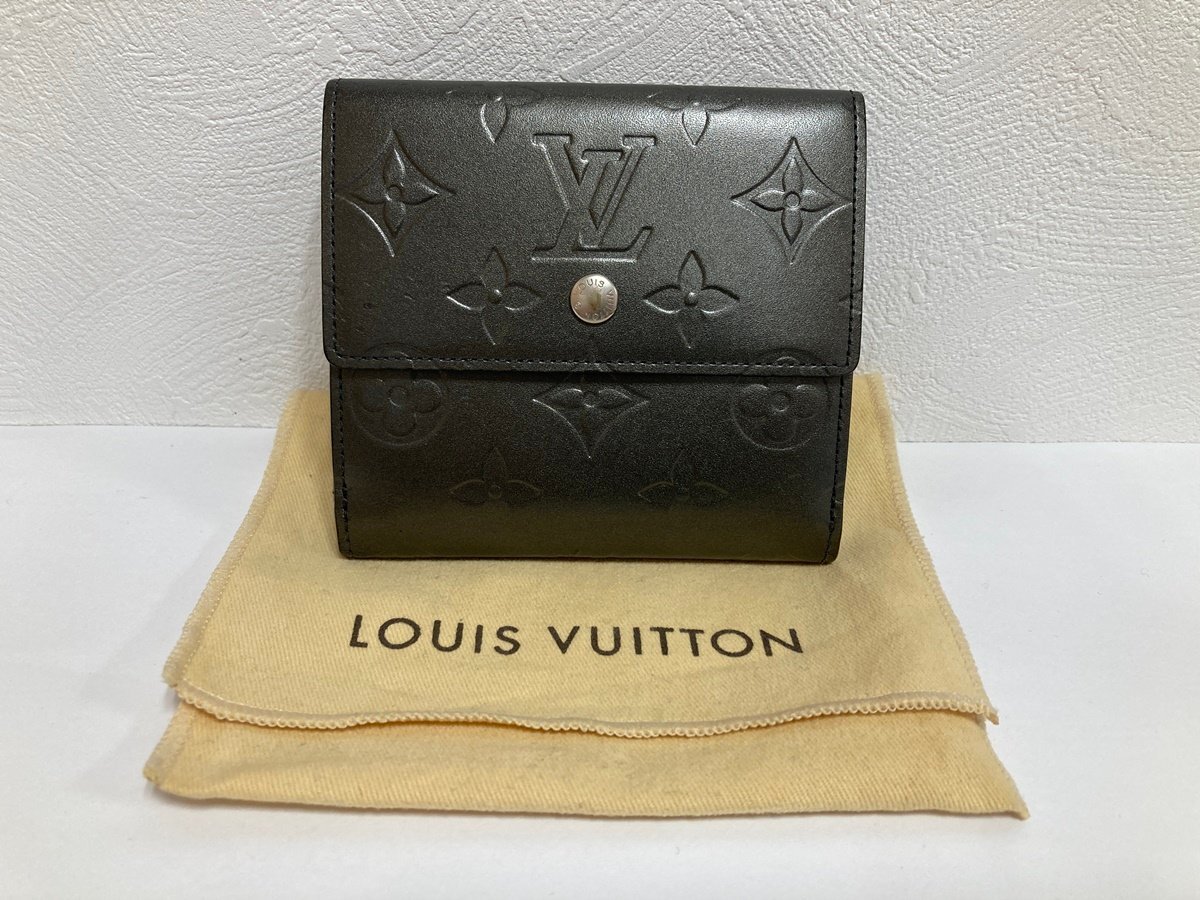 LOUIS VUITTON 　ルイヴィトン ポルトモネ・ビエ・カルトクレディ 　Wホック 二つ折り財布　M65112