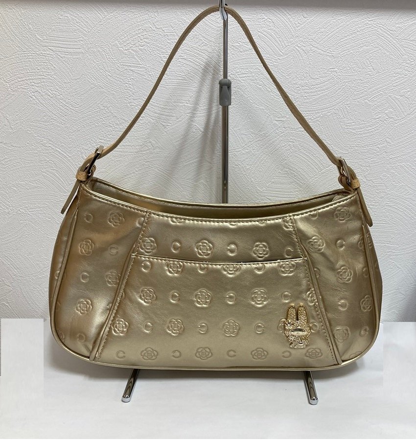 CLATHAS 　クレイサス　 マイメロコラボ 　ハンドバッグ　ゴールド　ショルダーバッグ　肩掛けバッグ