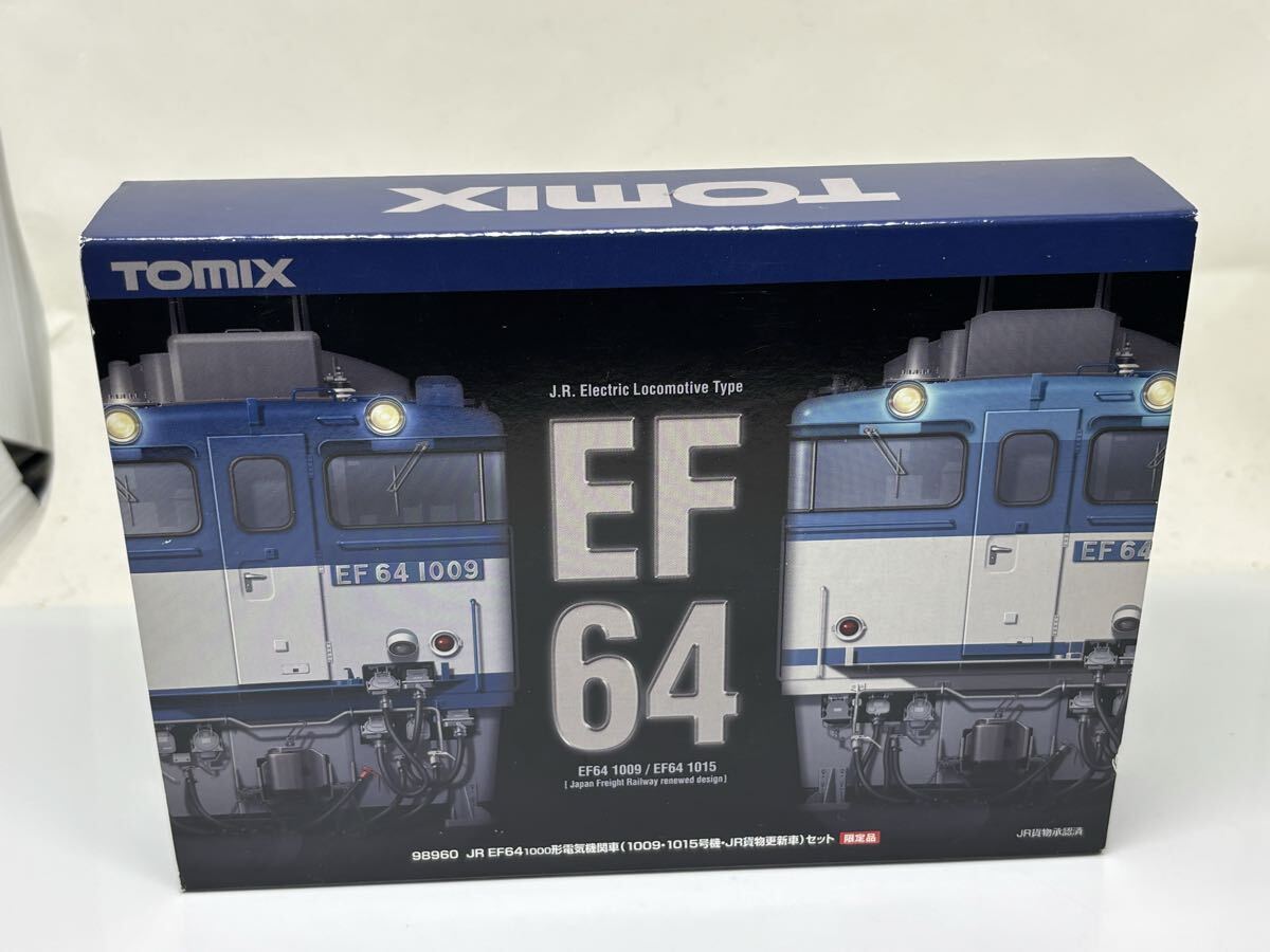 早い者勝ち！TOMIX 98960 EF64 1009 1015 セット 限定品 トミックス 電気機関車 JR貨物更新車 Nゲージ