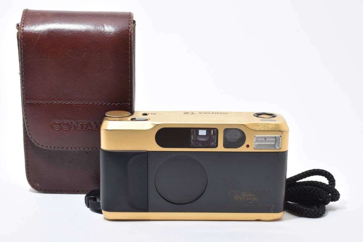  【美品】コンタックス Contax T2 Gold & Black T2 60th Anniversary #704