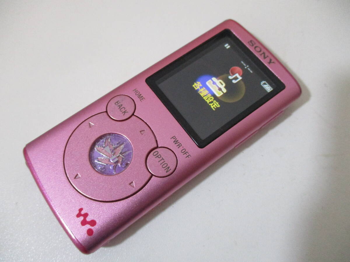 動作確認済 初期化済 SONY ソニー　NW-E052 ウォークマン　デジタルオーディオプレーヤー d154