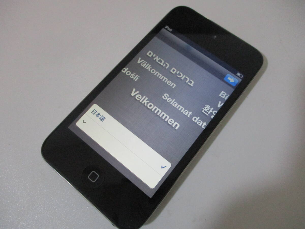 動作確認済 初期化済 iPod touch 第4世代 32GB A1367 d157