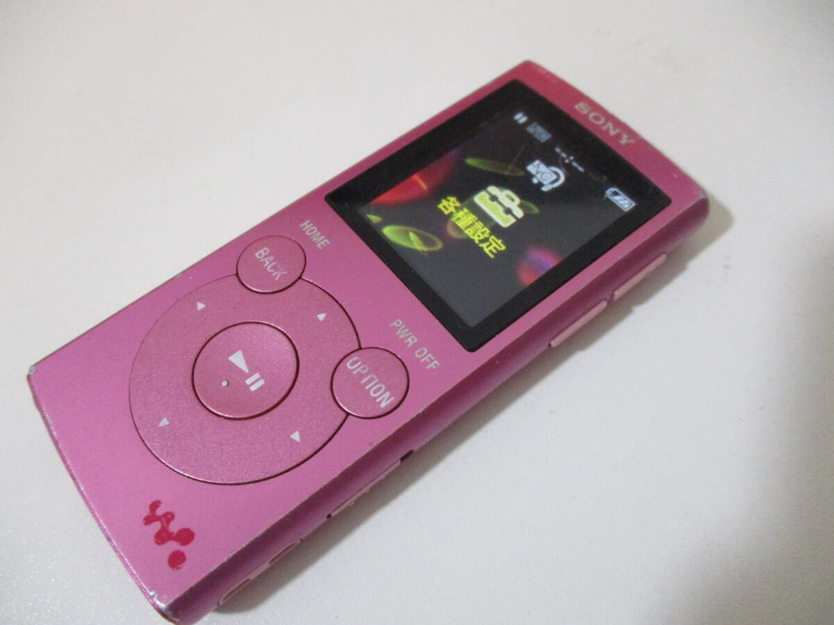 動作確認済 初期化済 SONY ソニー　NW-E062 ウォークマン　デジタルオーディオプレーヤー d197