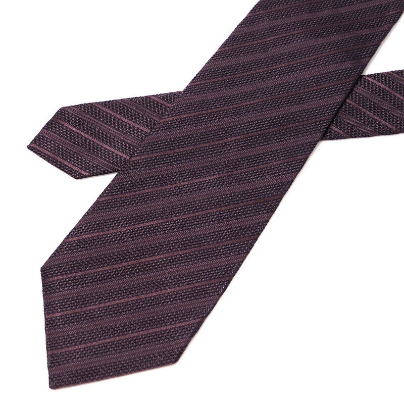 Ermenegildo Zegna エルメネジルドゼニア ネクタイ シルク ジャガードタイ