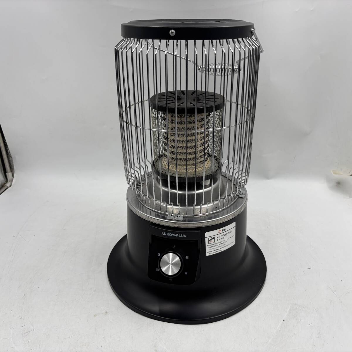 ARROW+PLUS アロープラス レトロ 電気ストーブ 強1200W 弱600W 2段階出力切替 AC100V 50/60Hz共用 取っ手付き 安全ガード XR-D455