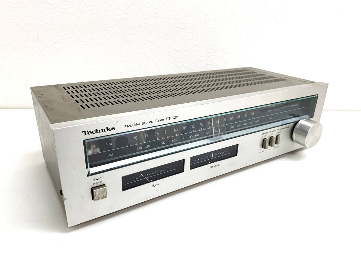 Technics ST-S22 FM/AM ステレオチューナー テクニクス 日本製（管理：Y5）