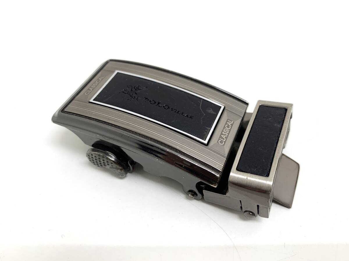 POLO VILLAE ベルトバックル ラチェット式 CLASSICAL デザイン メンズ（管理：DO121）