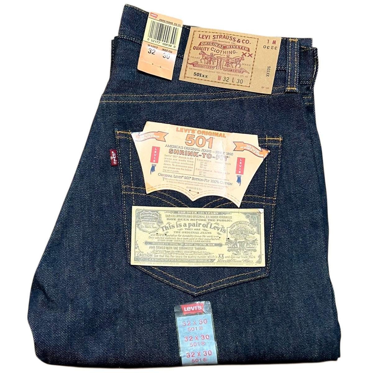 デッドストック ビンテージ レア USA企画 Levi’s リーバイス 501 2001年USA製 W32×30 505 517 オールド アメリカ ジーンズ デニムパンツ