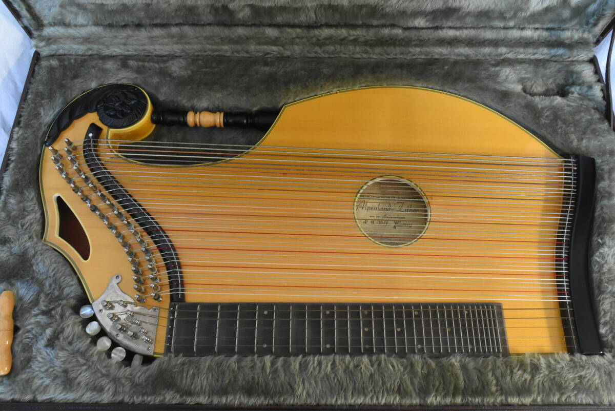 チター　ツィター　Framus　35弦＋5弦　民族楽器　コンサートチター　ハードケース付き　⑦