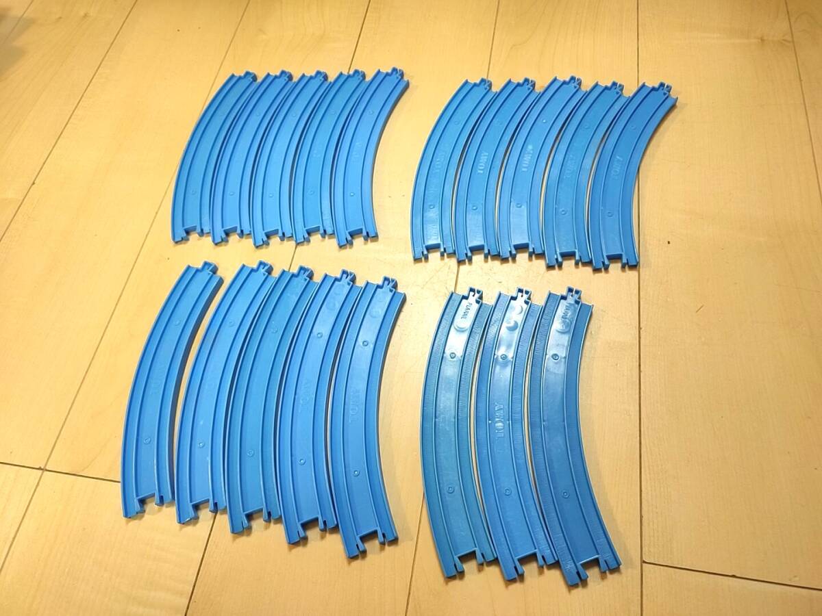 プラレール　外側曲線レール 18本 検）レール・大量・曲線・まとめ売り・中古