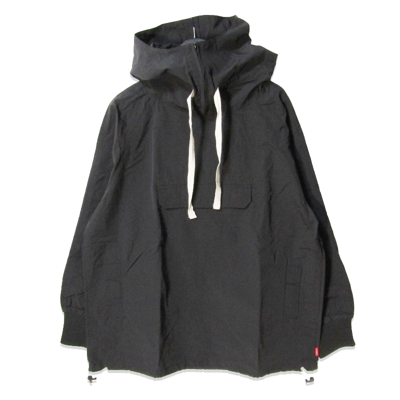 LUMBER ランバー アノラックパーカー Anorak Hoodie プルオーバー ブラック 黒 L 27112670