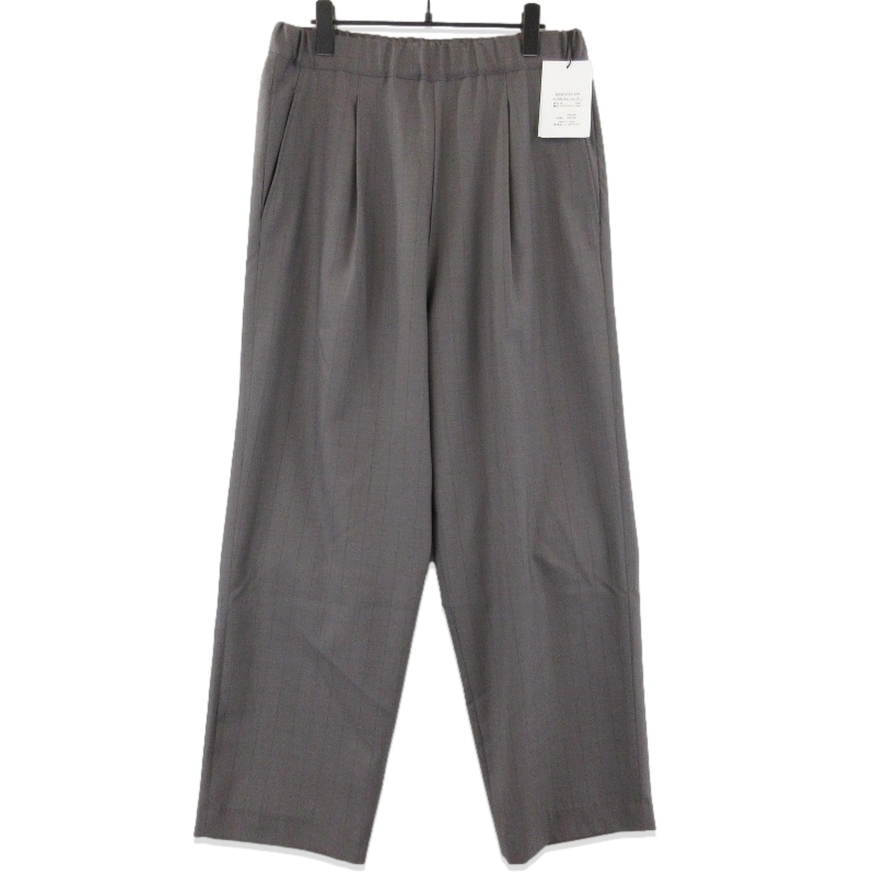未使用 UJOH ウジョー Waist Draw Cord PNT M742-P55-102 ドローコードパンツ イージーパンツ Slate Gray 4 71015026
