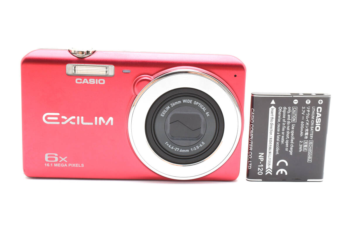 ★美品★カシオ CASIO EXILIM EX-Z900 レッド★ W0110＃4291