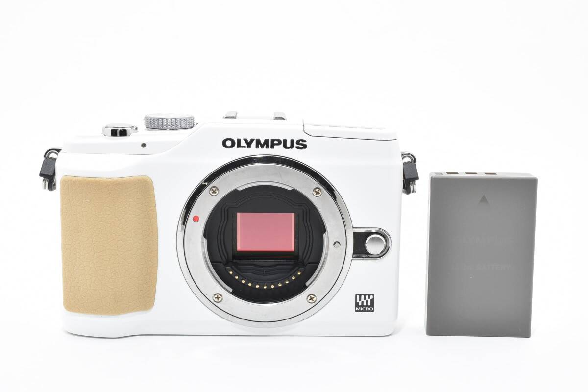 ★美品★オリンパス OLYMPUS E-PL2 ボディ ショット数1868回★ W0144＃4220