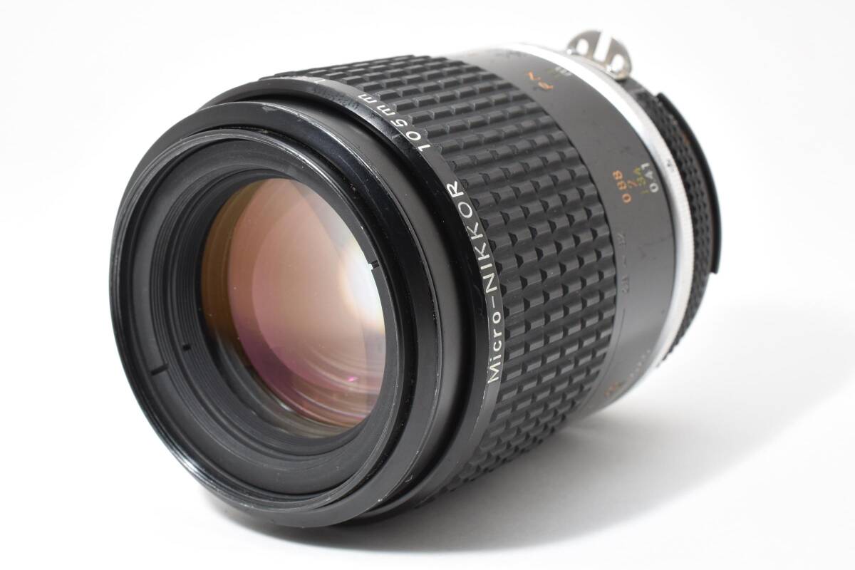 ★良品★ニコン Nikon Ai-S Micro-NIKKOR 105mm F2.8★ 5000 #4330