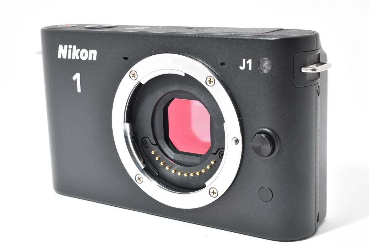 ★美品★ニコン Nikon 1 J1 ボディ ブラック★ 4400 #4365