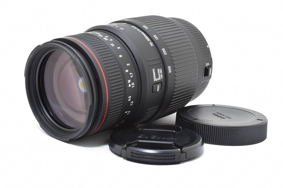 ★良品★シグマ SIGMA APO 70-300mm F4-5.6 DG キャノン用★ W0255＃4401