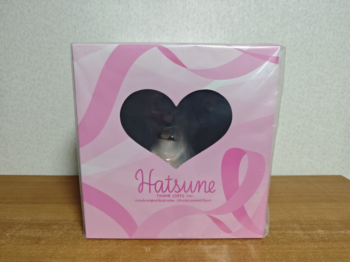 新品 未開封 国内正規品 ハツネ THUMB CUFFS Ver. 1/6 完成品フィギュア Pink・Charm ピンクチャーム rurudo氏 オリジナルイラスト 限定品
